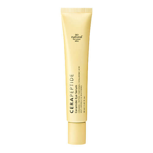 Омолаживающая сыворотка для век с пептидами и церамидами So Natural Cera Peptide Eye Serum