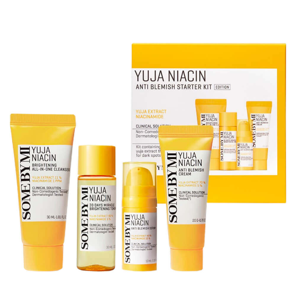 Набор миниатюр для осветления кожи Some By Mi Yuja Niacin Anti Blemish Starter Kit Edition