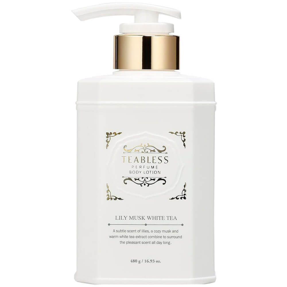 Парфюмированный лосьон для тела TEABLESS Perfume Body Lotion Lily Musk White Tea