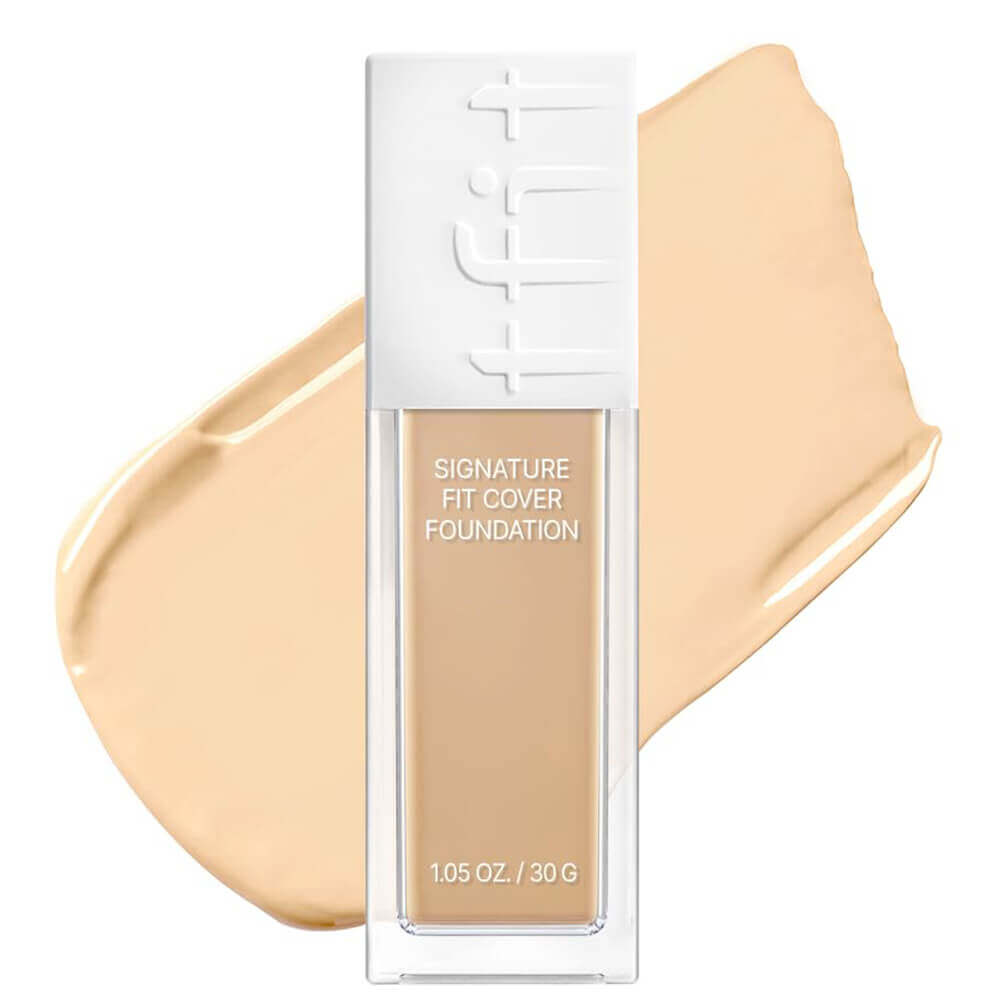 Тональная основа с матовым финишем TFIT Signature Fit Cover Foundation W01 Vanilla