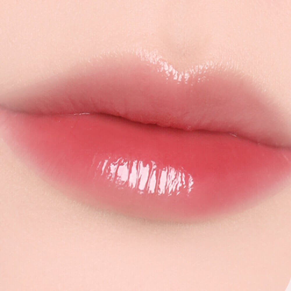 Лёгкий увлажняющий тинт-блеск для губ The Saem Saemmy's Ade Shot Tint 02 Peach Oolong