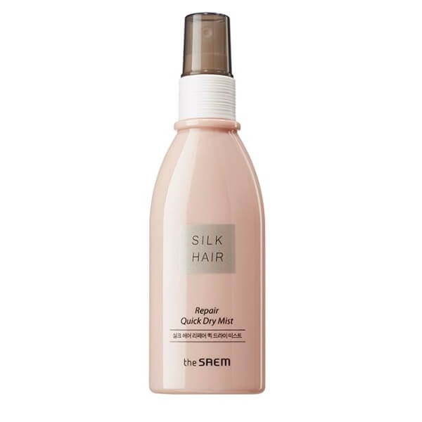 Многофункциональный термозащитный мист для волос The Saem Silk Hair Repair Quick Dry Mist