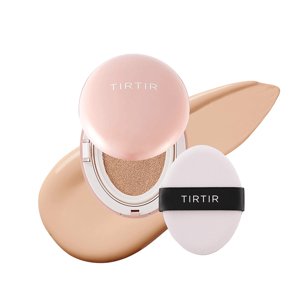 Стойкий мини-кушон с матовым финишем TIRTIR Mask Fit All Cover Cushion Mini 21С Cool Ivory