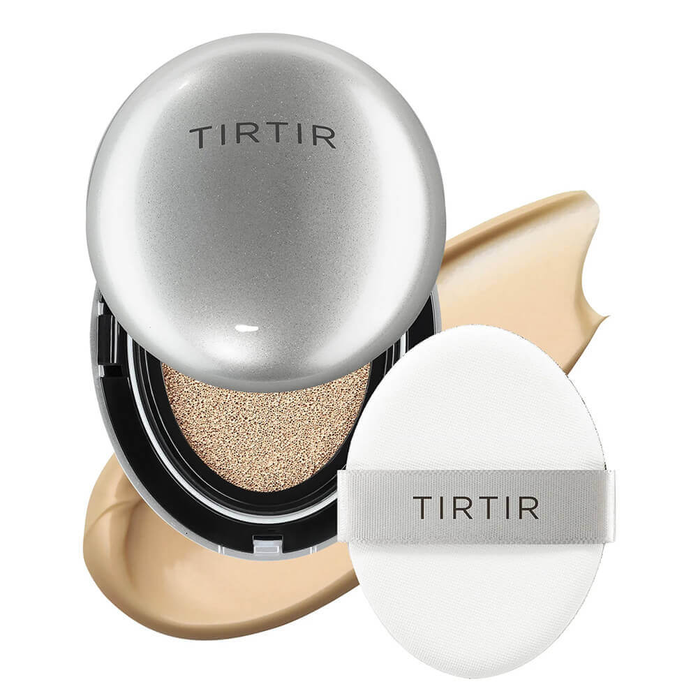 Лёгкий кушон с сияющим финишем TIRTIR Mask Fit Aura Cushion 25N Mocha