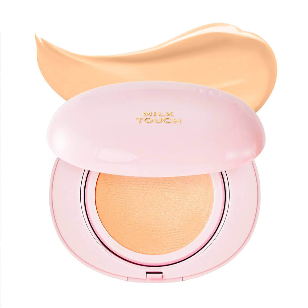 Кушон с сияющим финишем Milk Touch All-day Skin Fit Milky Glow Cushion 23W Vanilla Beige