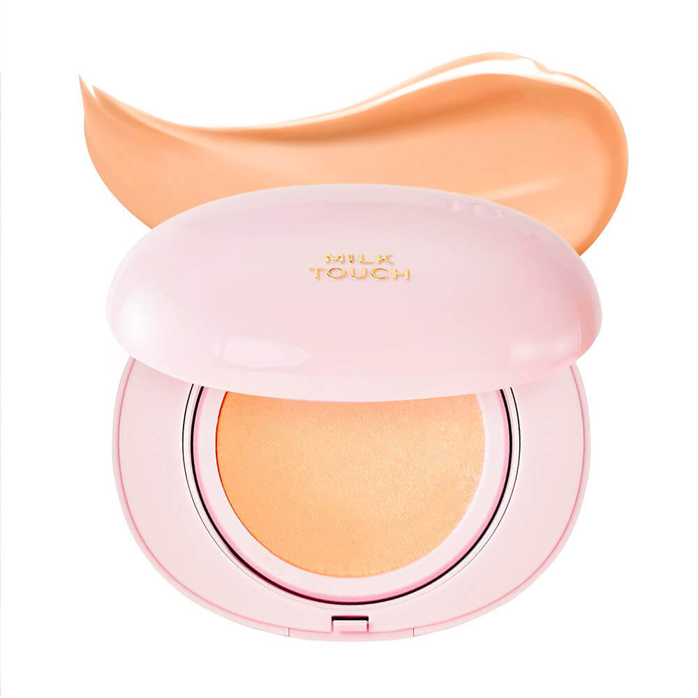 Кушон с сияющим финишем Milk Touch All-day Skin Fit Milky Glow Cushion 24N Sand Beige