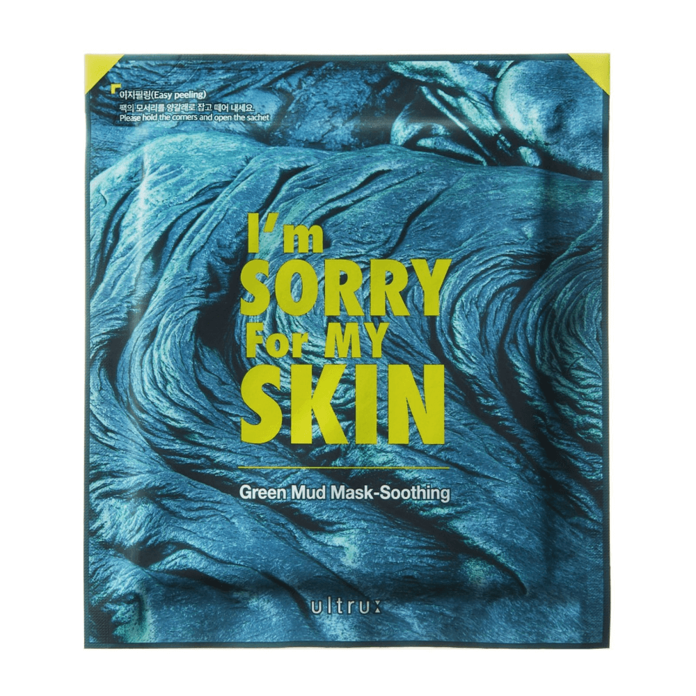 Грязевая моделирующая маска для проблемной кожи ultru I'm Sorry For My Skin Green Mud Mask-Soothing