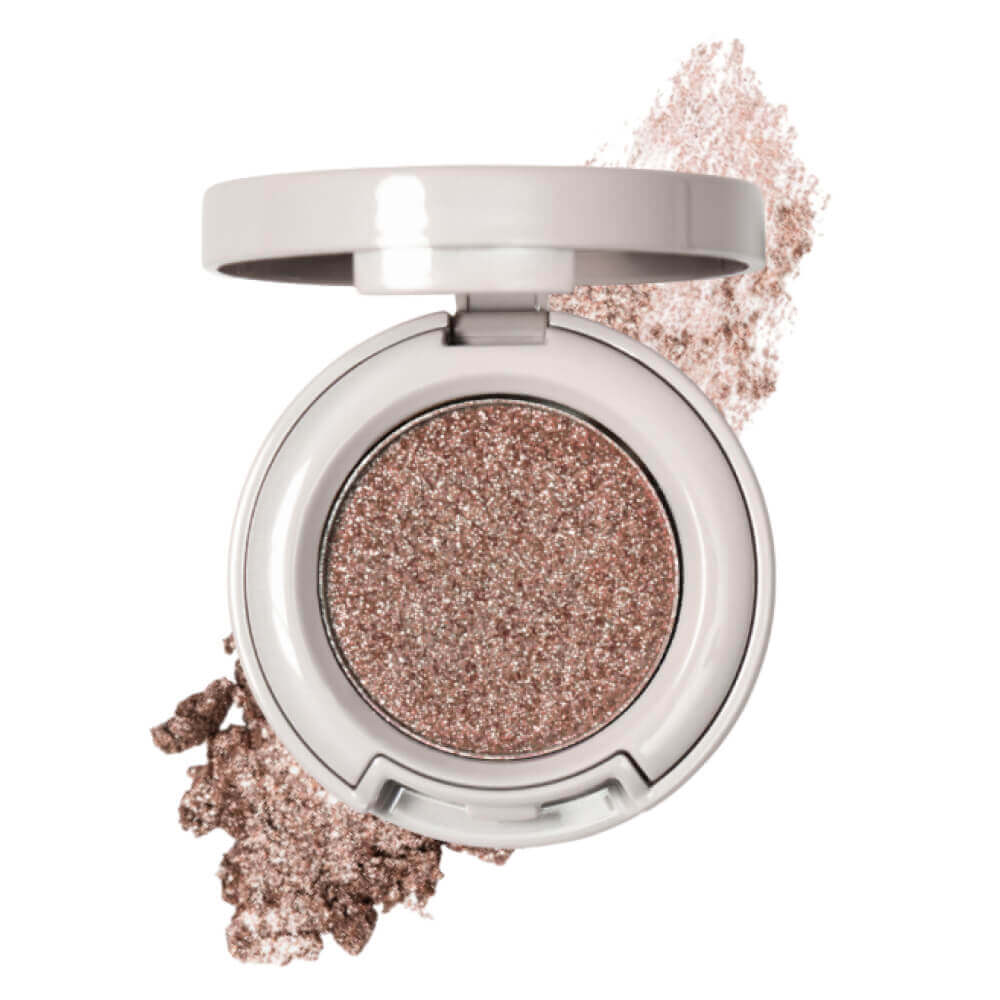 Сияющие тени-спарклы в оттенке шампань SHIKstudio Single Eyeshadow Vega