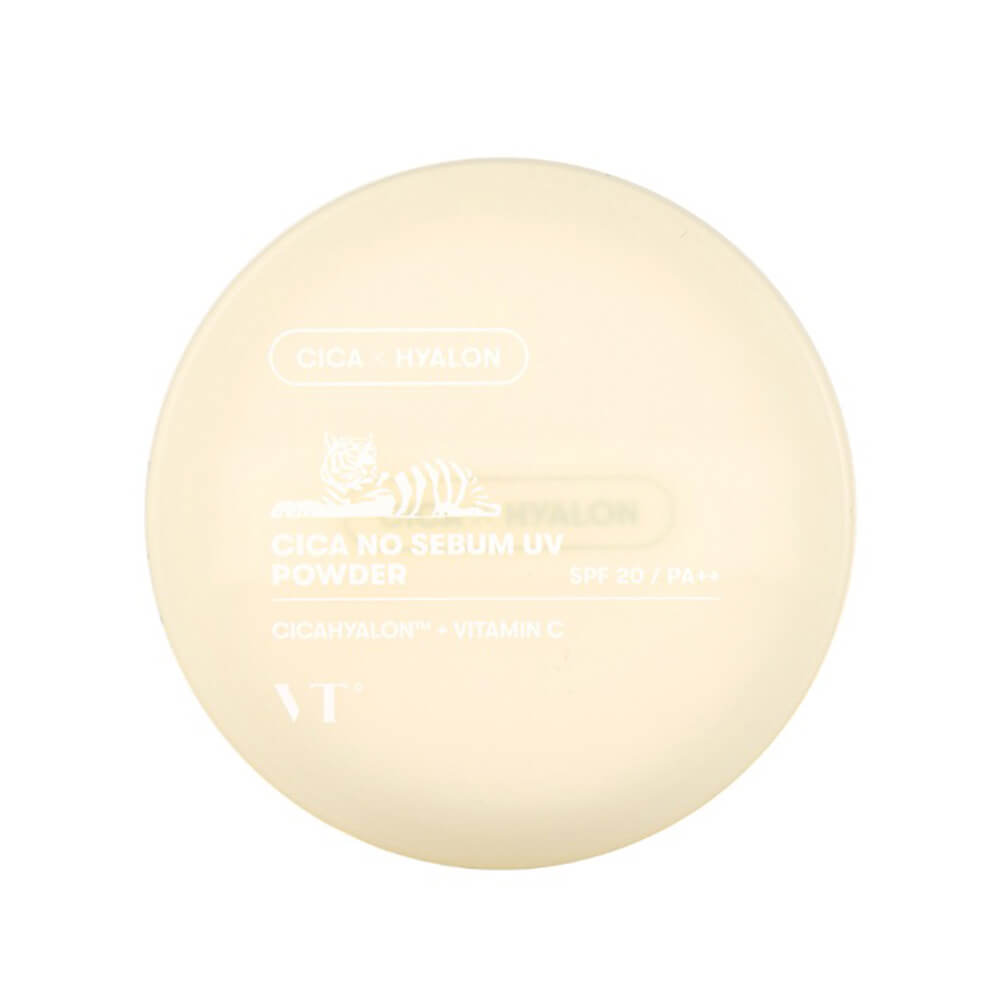 Рассыпчатая пудра для выравнивания тона VT Cosmetics Cica No Sebum UV Powder SPF20 PA++