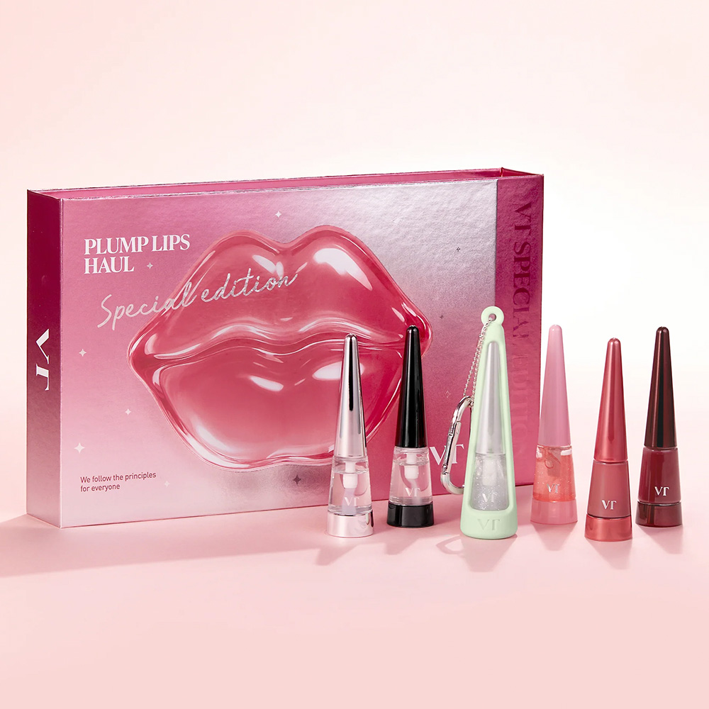 Лимитированный набор пламперов для губ VT Cosmetics Reedle Shot Lip Plumper Special Edition Box