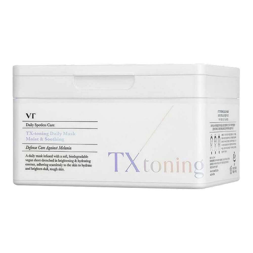 Набор осветляющих тканевых масок VT Cosmetics TX-Toning Daily Mask