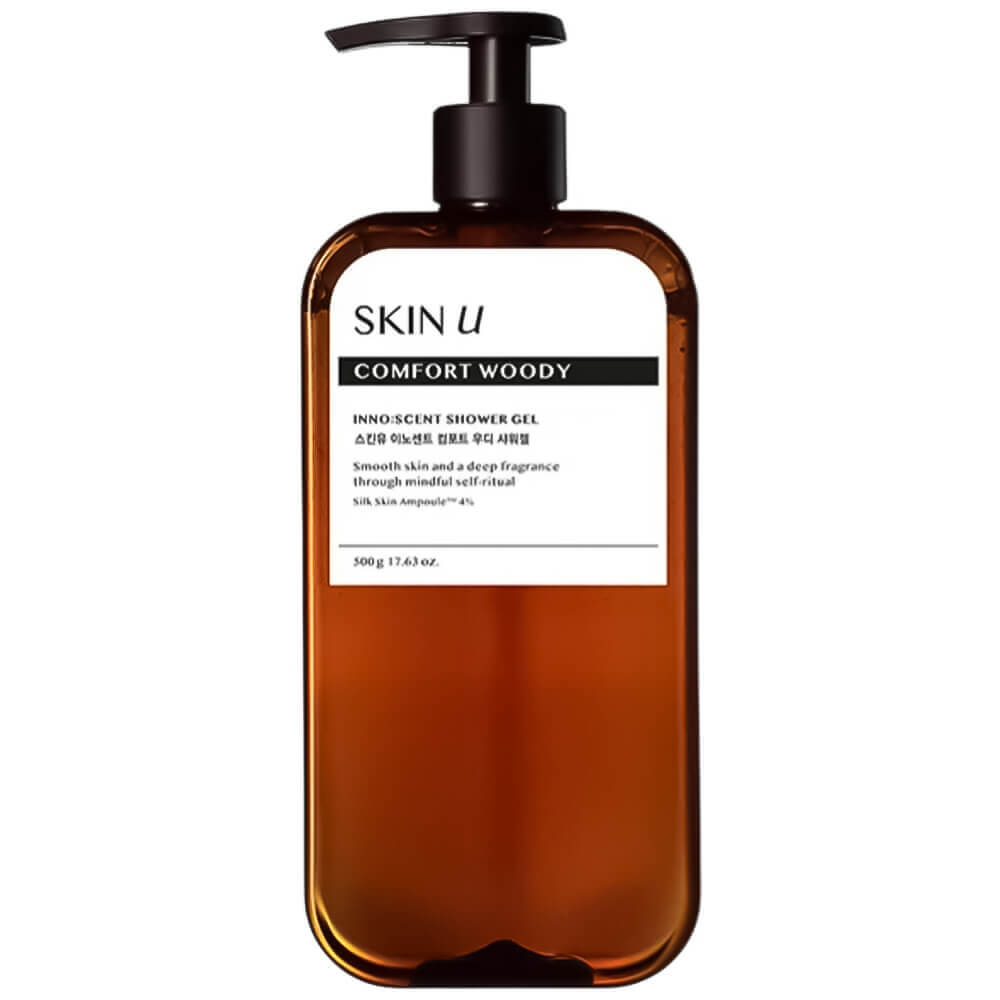 Парфюмированный гель для душа SKIN U Inno:scent Shower Gel Comfort Woody