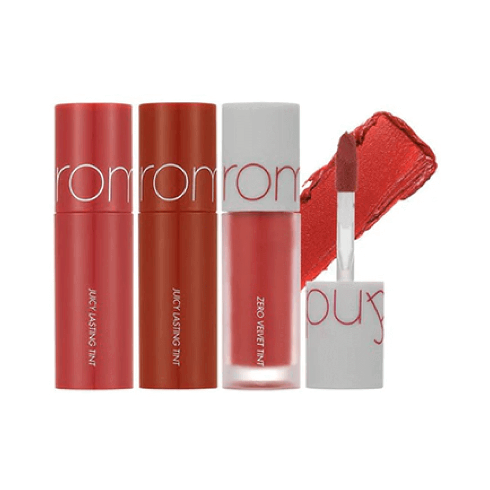 Набор мини-тинтов в трендовых тонах rom&nd Best Tint Edition 01 Warm Tone Pick