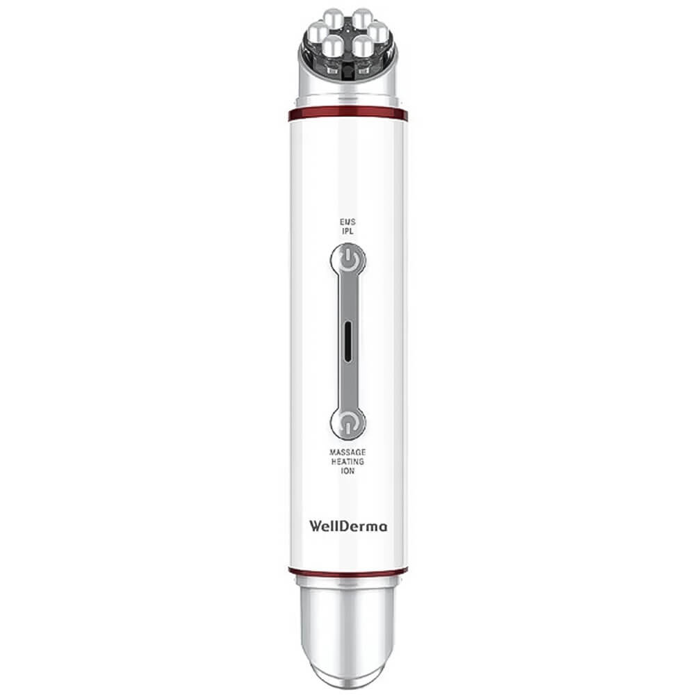 Двусторонний массажёр для EMS-лифтинга WellDerma Total Care System EMS Galvanic
