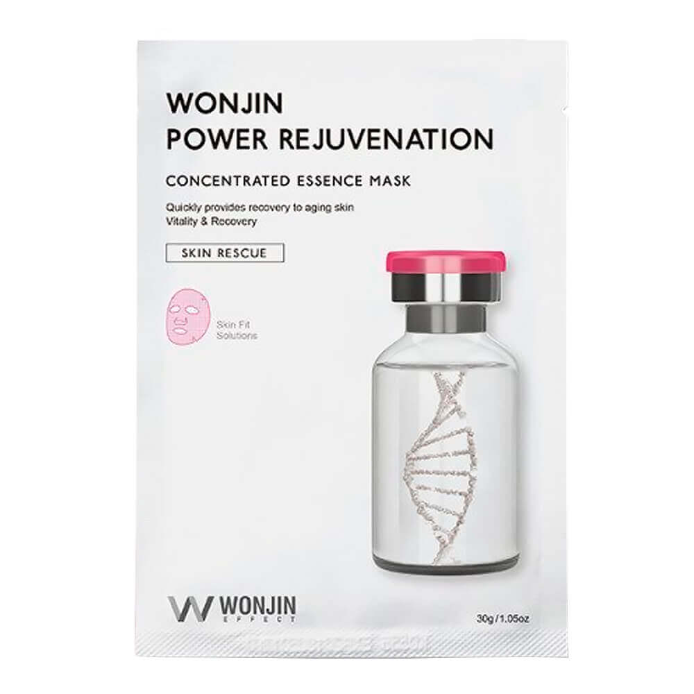 Тканевая маска с маточным молочком Wonjin Power Rejuvenation Concentrated Essence Mask