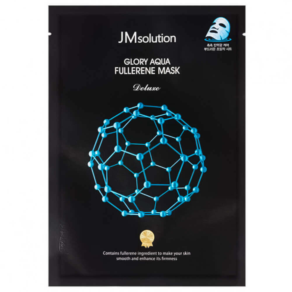 Антиоксидантная маска с фуллереном и пептидами JMsolution Aqua Fullerene Mask