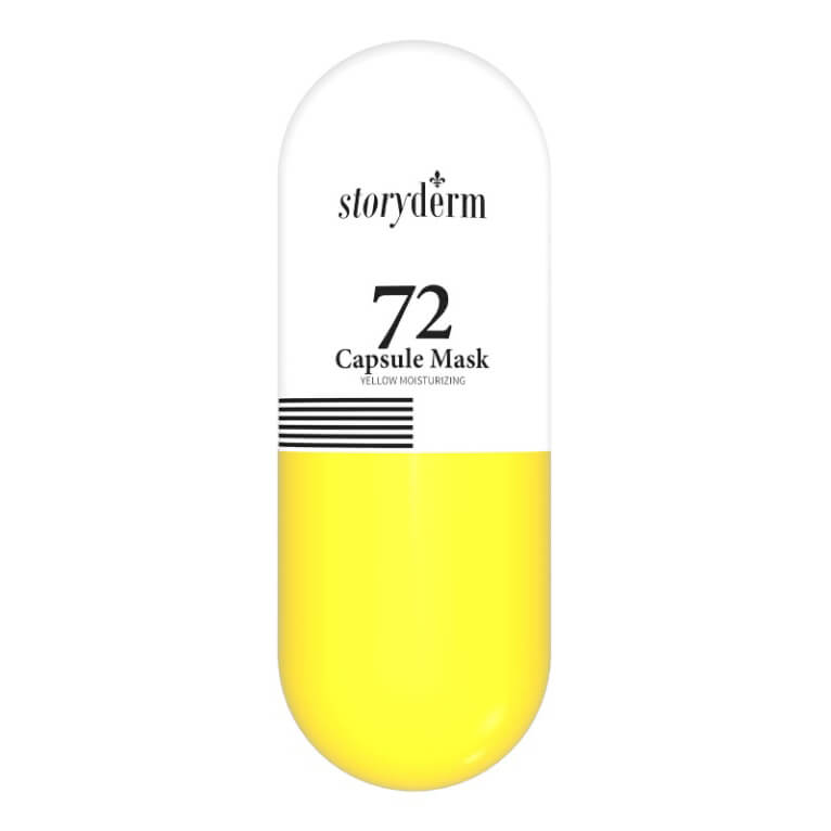 Антивозрастной набор альгинатных масок с золотом Storyderm 72 Capsule Mask Yellow Anti-Aging